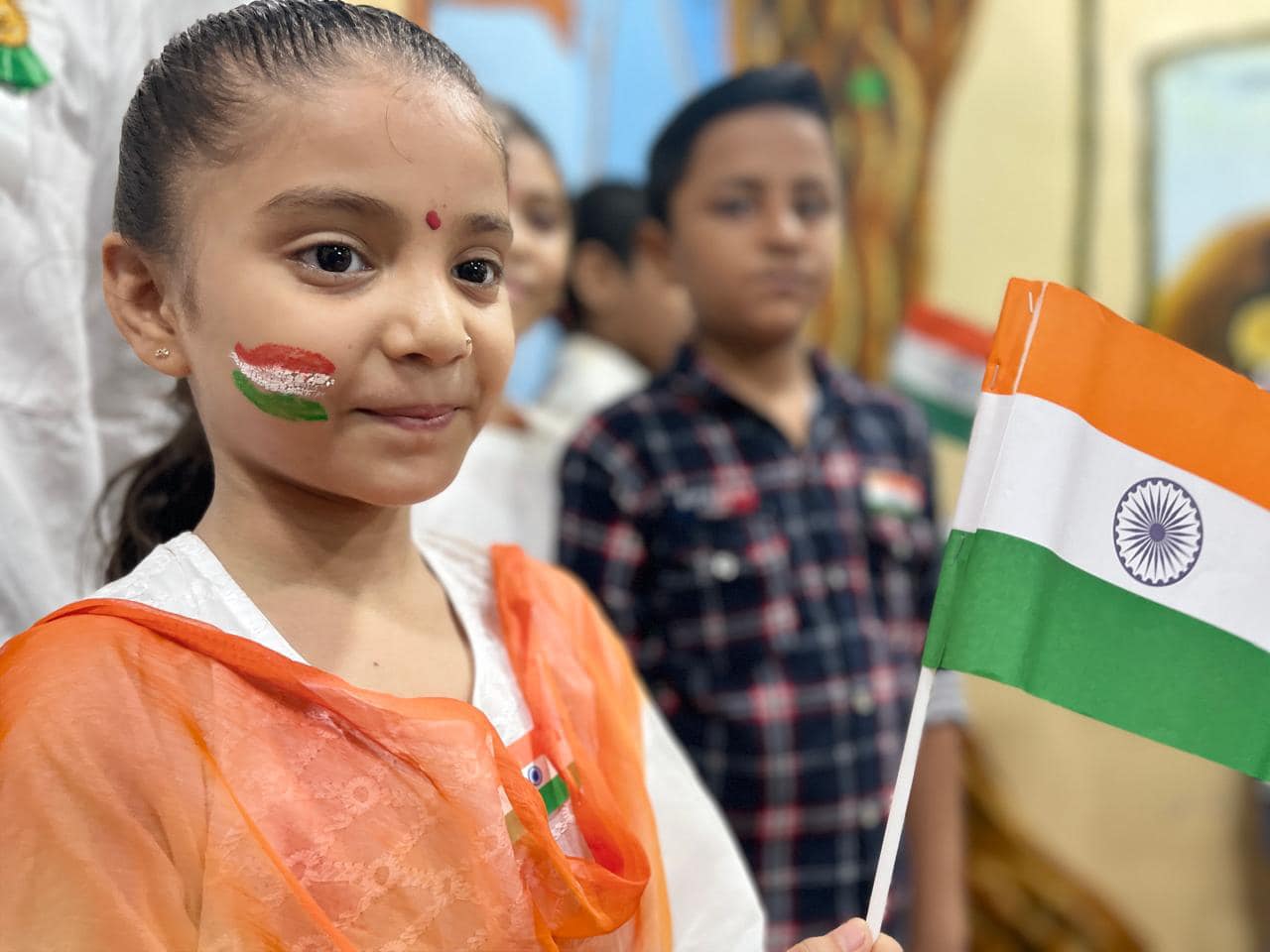 India Independence Day celebrations at Goodness School