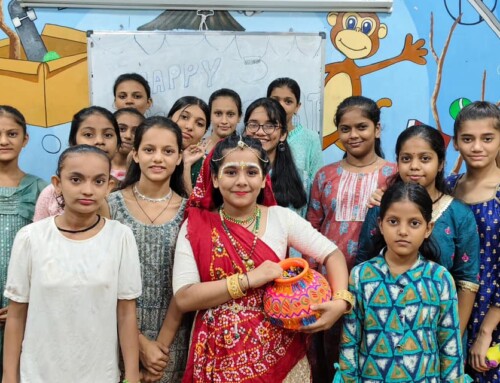 Goodness School celebrated the holiday of Janmashtami